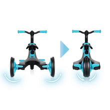 Load image into Gallery viewer, Explorer Trike Bike 4 in 1  - Teal

