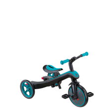 Load image into Gallery viewer, Explorer Trike Bike 4 in 1  - Teal
