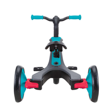Load image into Gallery viewer, Explorer Trike Bike 4 in 1  - Teal
