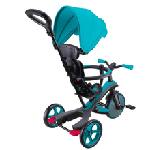 Load image into Gallery viewer, Explorer Trike Bike 4 in 1  - Teal

