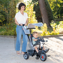 Load image into Gallery viewer, Smoby Baby Driver Grey Evolutionary Tricycle

