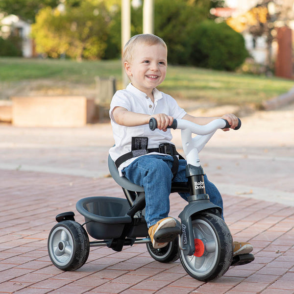Tricicle Evolutiu Baby Driver Gris Smoby