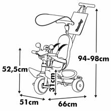 Load image into Gallery viewer, Smoby Pink Baby Driver Evolutionary Tricycle
