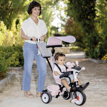 Load image into Gallery viewer, Smoby Pink Baby Driver Evolutionary Tricycle
