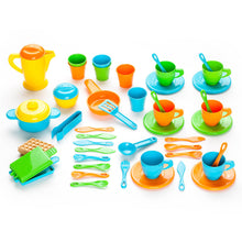 Load image into Gallery viewer, 45-Piece Plastic Toy Kitchen Set
