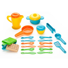 Load image into Gallery viewer, 45-Piece Plastic Toy Kitchen Set
