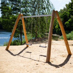 Robinia double swing mixed for public use