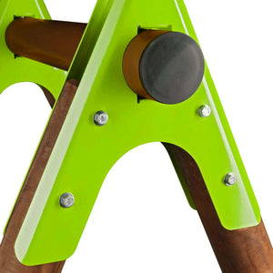 Akeo garden swing with slide and seesaw