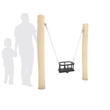 Load image into Gallery viewer, Robinia swing individual Baby public use
