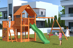 parque infantil verde