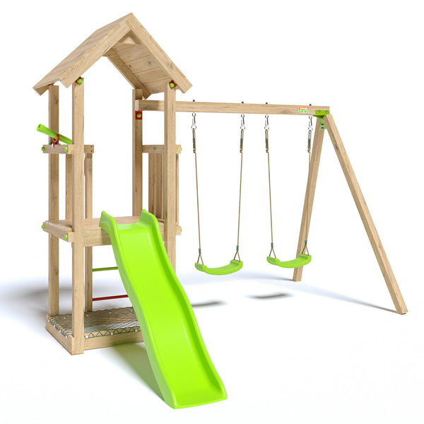 Easy Explorer playground with sandbox and slide 
