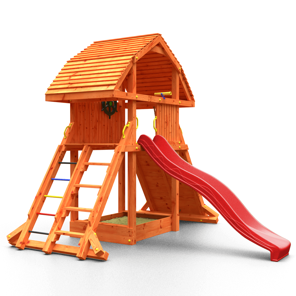 Extra large garden slide