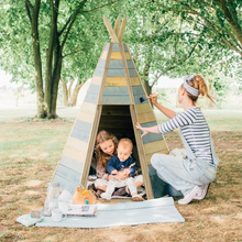 Load image into Gallery viewer, Wooden Teepee for garden
