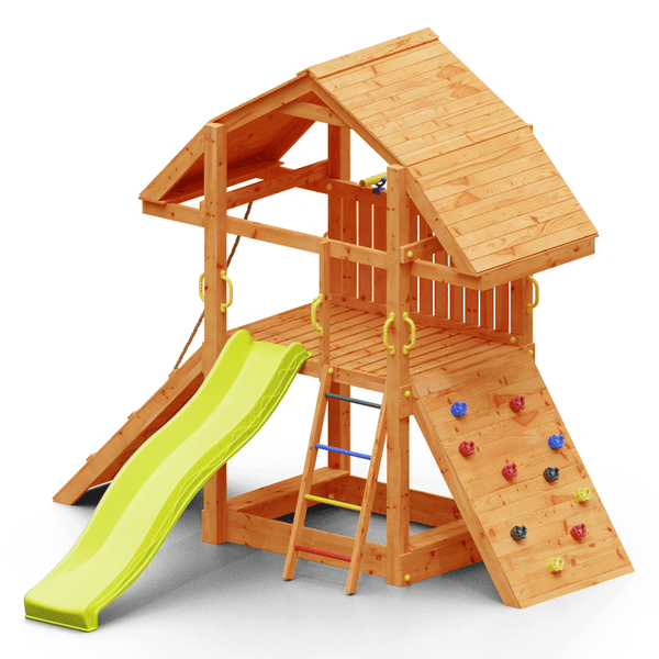 Toboganes de madera para discount jardin