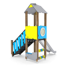 Load image into Gallery viewer, Wooden 4 Playground slide 120 public use
