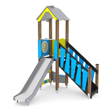 Load image into Gallery viewer, Wooden 4 Playground slide 120 public use
