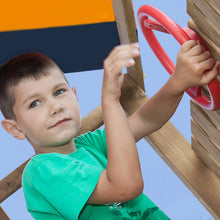 Load image into Gallery viewer, Gaia 2 climbing frame with double swing and slide
