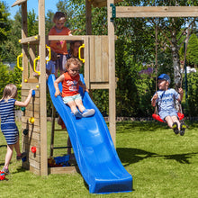 Load image into Gallery viewer, Carol 2 climbing frame with slide, house and swing
